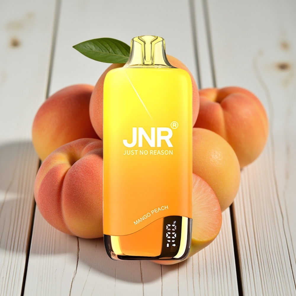 JNR Rainbow 10500 Puffs Tek Kullanımlık Vape Mango Şeftali 600mAh 18ml 08ohm