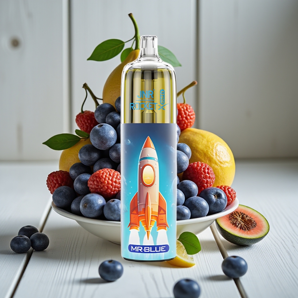JNR Rocket-X 12400 Puffs Tek Kullanımlık Vape Bay Blue – 25ml 850mAh Tip-C