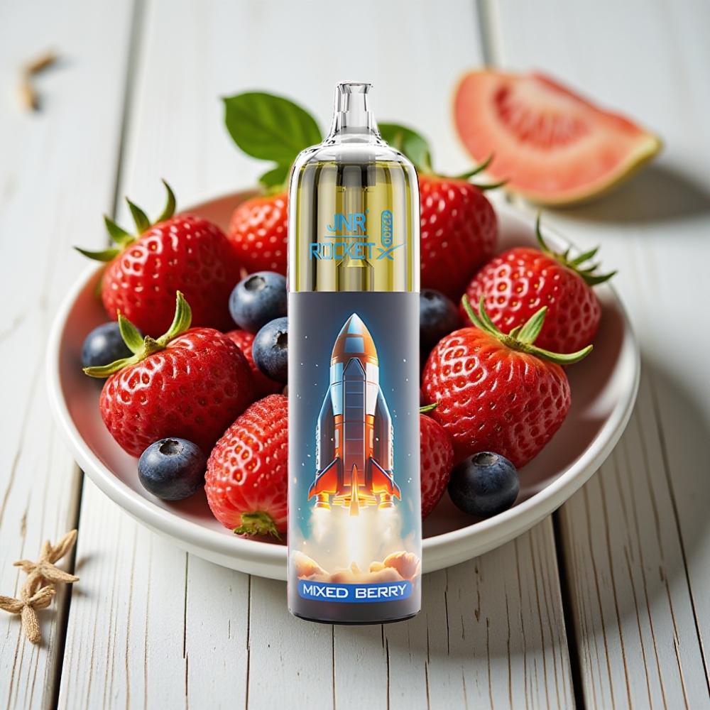 JNR Rocket-X 12400 Puffs Tek Kullanımlık Vape Karışık Meyve 25ml 850mAh 12ohm