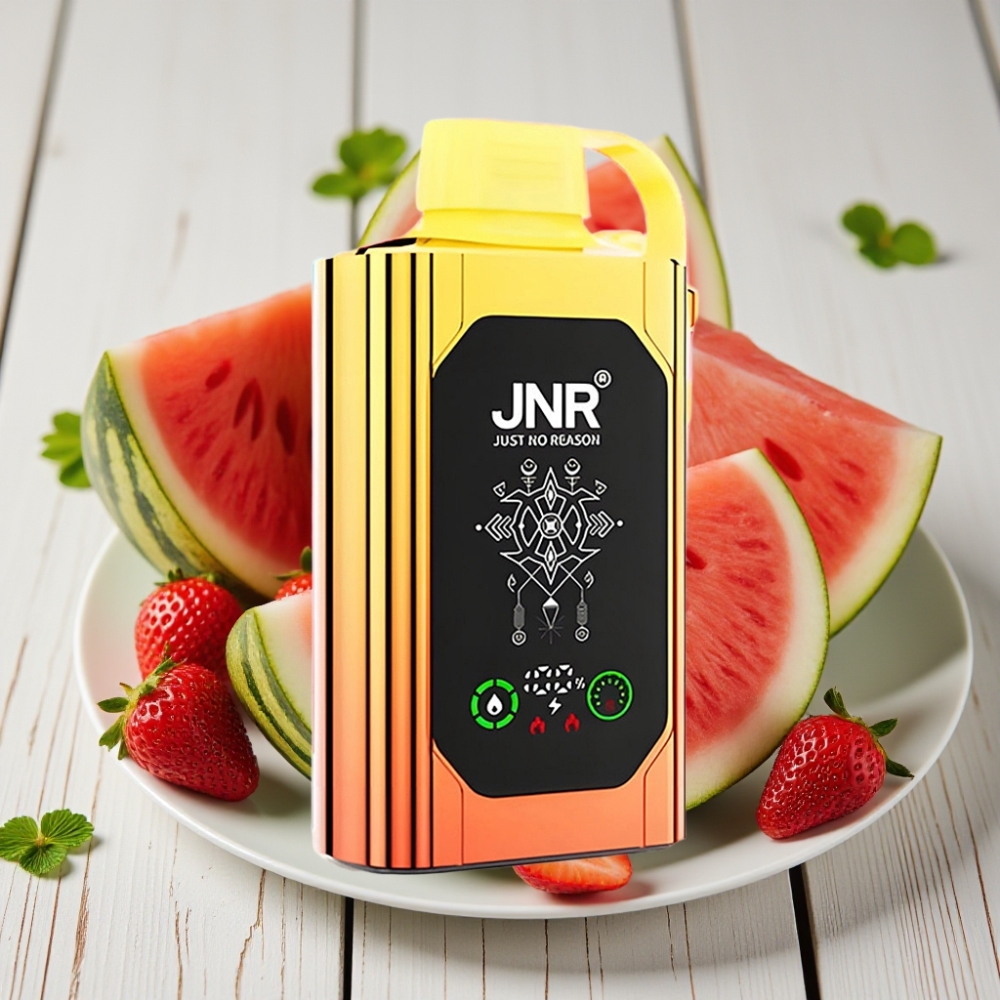 JNR Shisha Hookah Box 20500 Puffs Karpuz Çilek Balon Şeker – HD Ekran 25ml Type-C