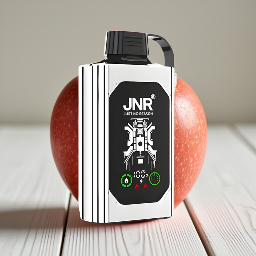 JNR Shisha Hookah Box 20500 Puffs Çift Elma - HD Ekran 25ml Type-C Şarj