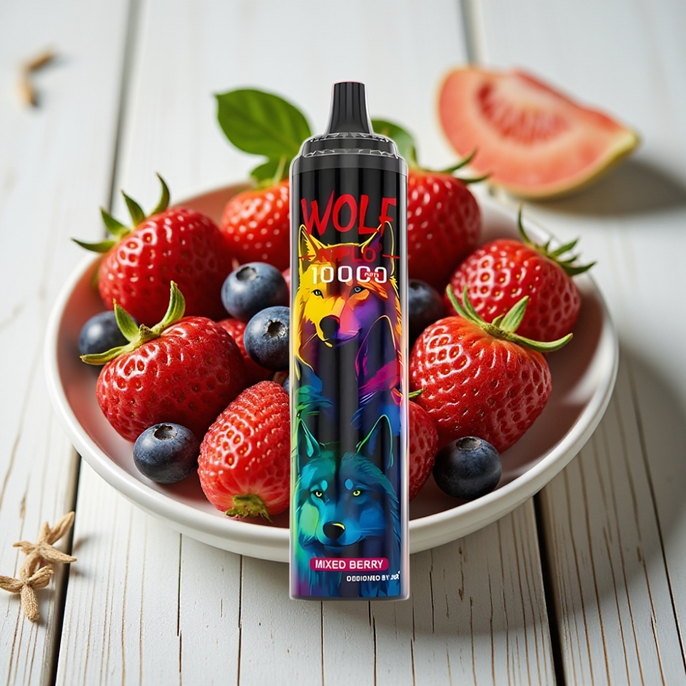 JNR Wolf Niplo 10000 Puffs Karışık Meyve – 20ml 650mAh Type-C