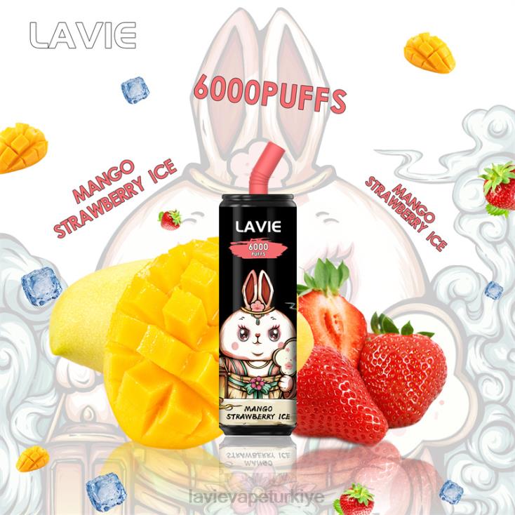 Lavie Vape Price 848HZ273 LAVIE Coke BAR 6000 nefes mangolu çilekli buz