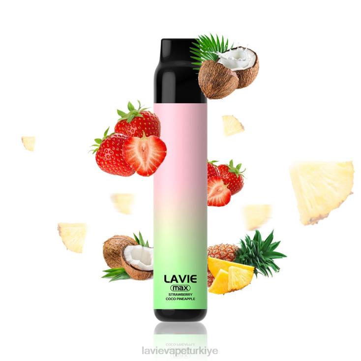 Lavie Vape Price 848HZ283 LAVIE BAR 5000 nefes - maksimum çilek hindistan cevizi elması