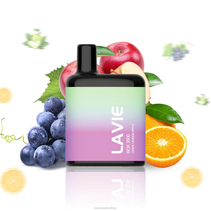Lavie Vape Reddit 848HZ212 LAVIE BOX 3500 nefes üzüm portakal elma