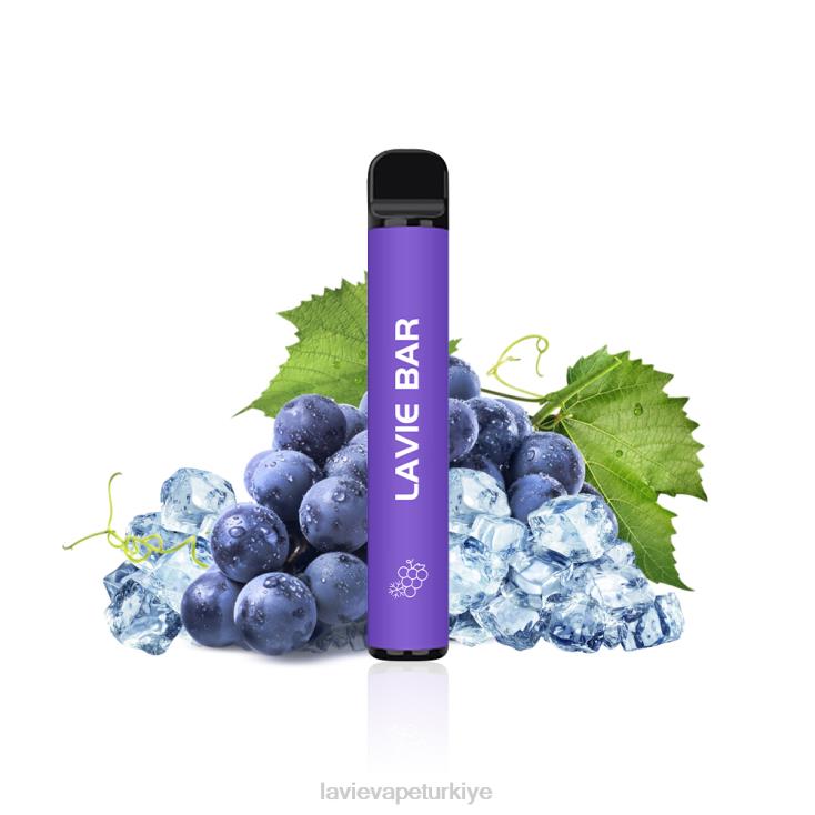 Lavie Vape Reddit 848HZ322 LAVIE BAR 2 versiyon 800 puf üzüm buzu