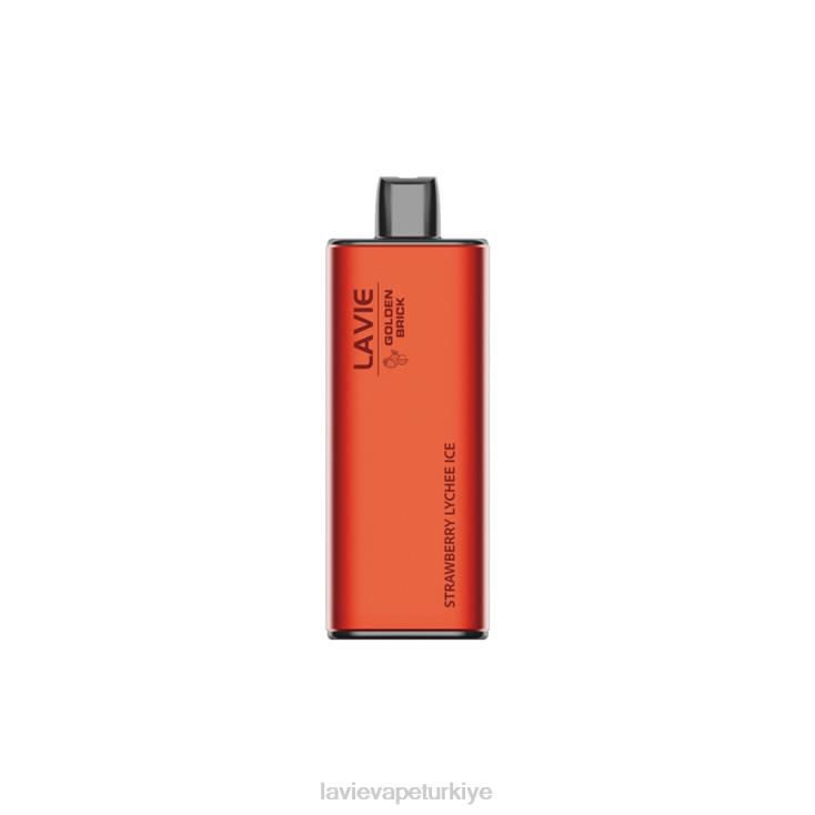Lavie Vape Reddit 848HZ67 LAVIE GOLDEN BRICK 10000 nefes çilekli lychee buz