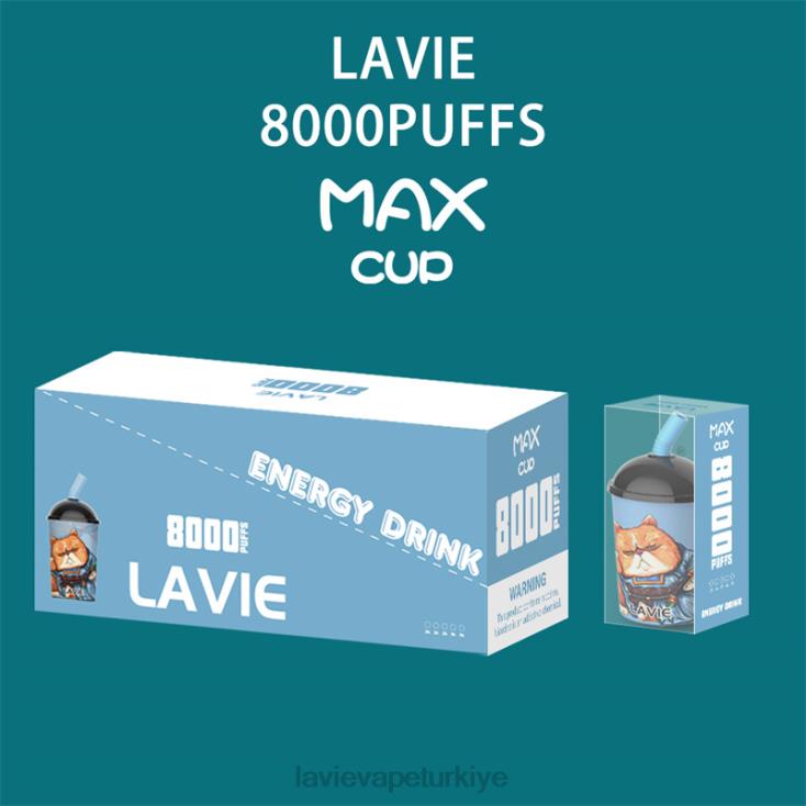 Lavie Vape Review 848HZ259 LAVIE Max Cup 8000 nefes enerji içeceği