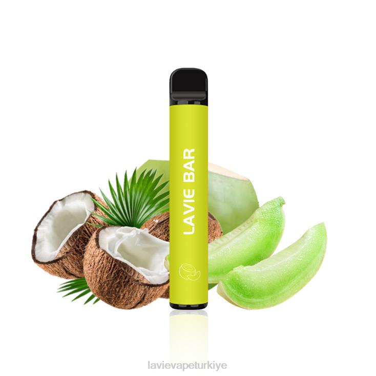 Lavie Vape Review 848HZ324 LAVIE BAR 2 versiyon 800 puf kavun hindistan cevizi