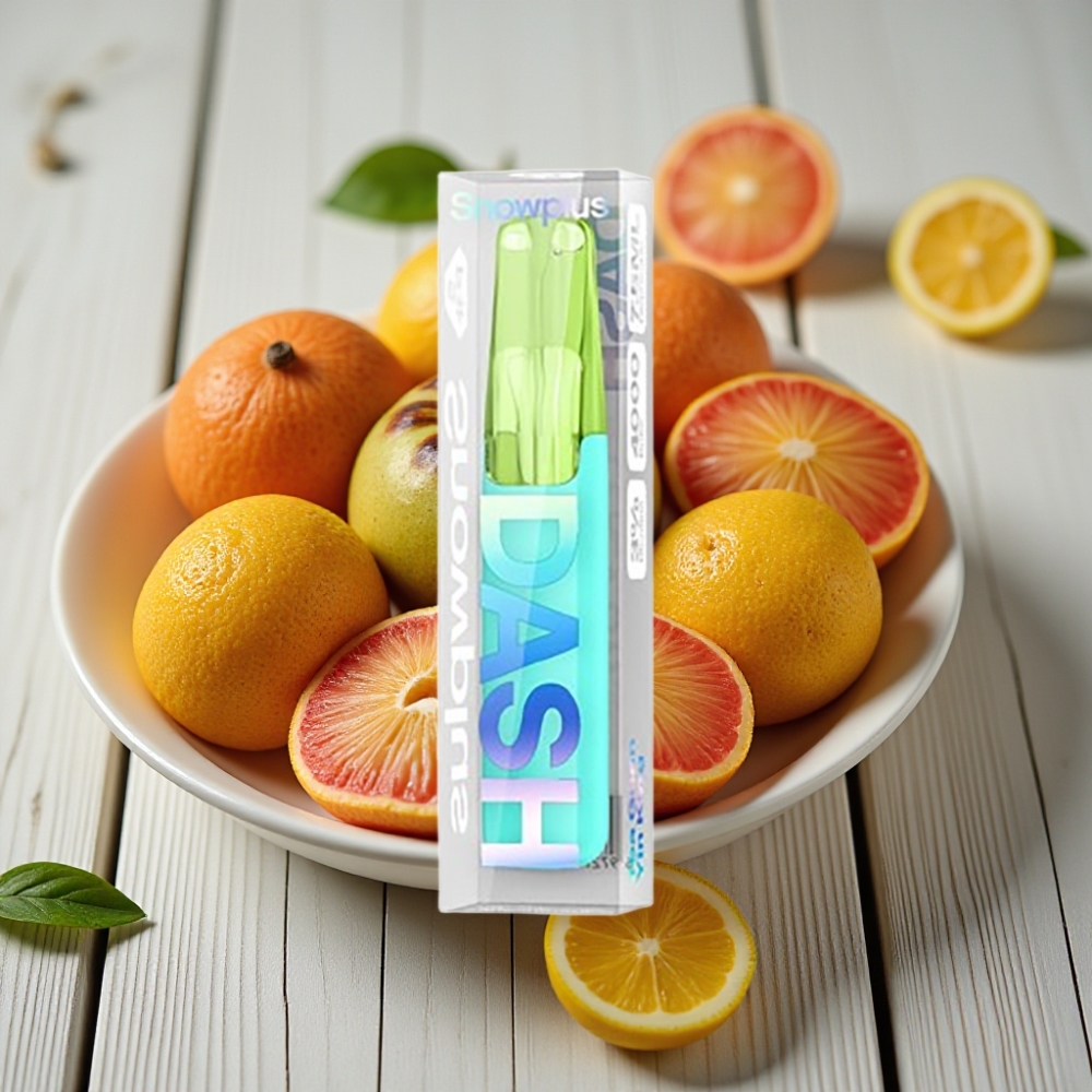 Snowplus Dash 4000 Puffs Disposable Device Çay Guan Yin King - 75 ml 4000 Puff Seramik Atomizer