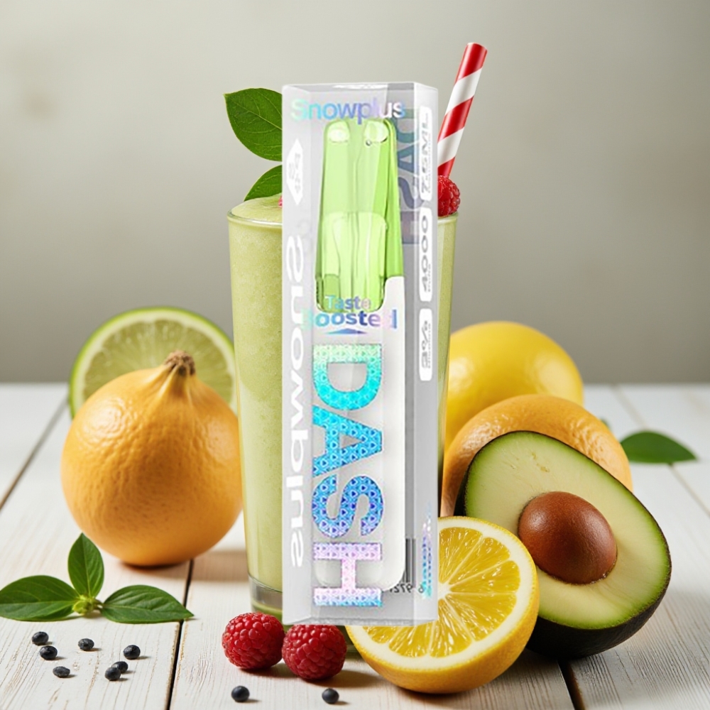 Snowplus Dash 4000 Puffs Kullan At Cihaz Matcha Smoothie - 75 ml 530 mAh Seramik Atomizer