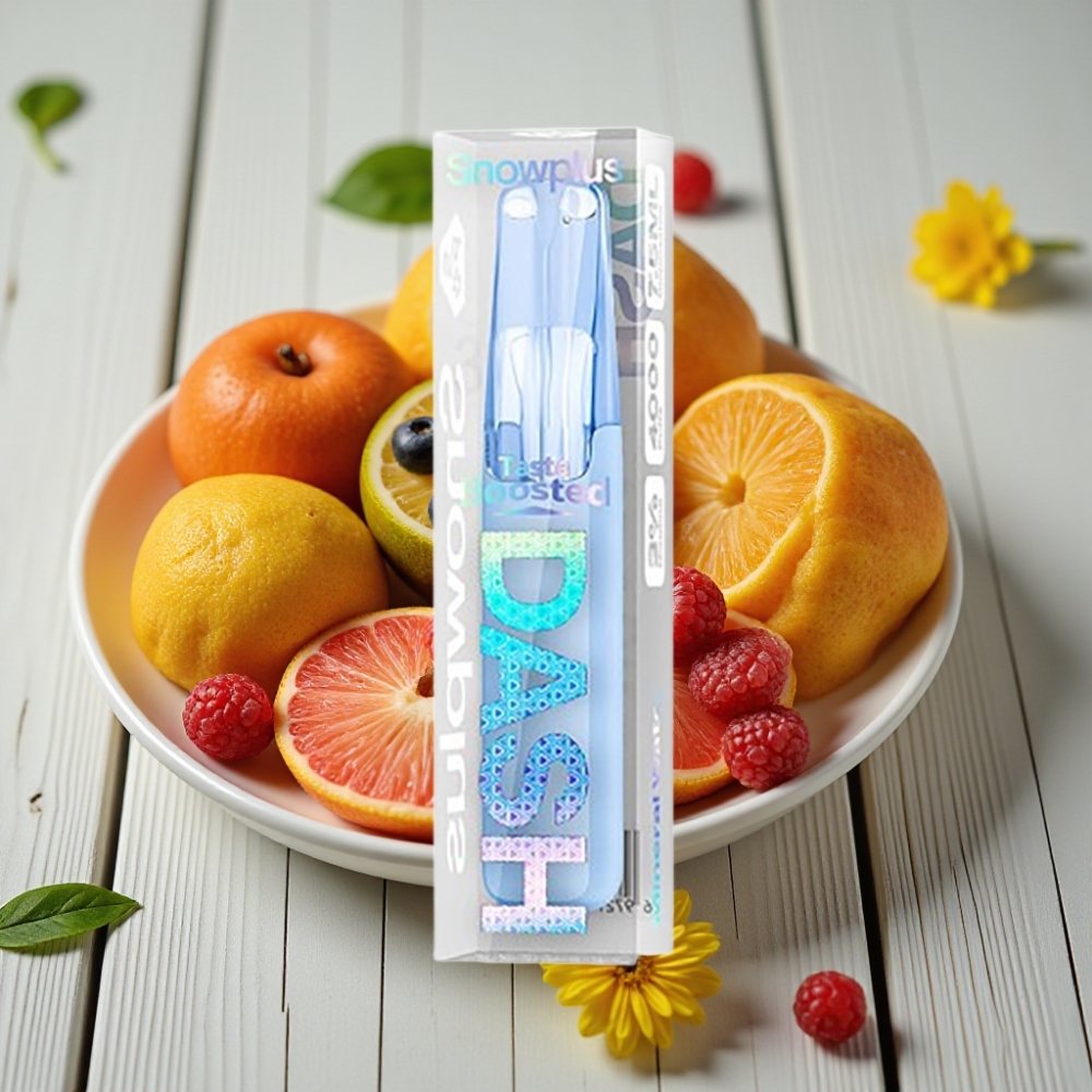 Snowplus Dash 4000 Puffs Kullan-At Cihazı Maden Suyu Aromalı – 75 ml 530 mAh 4000 Puff