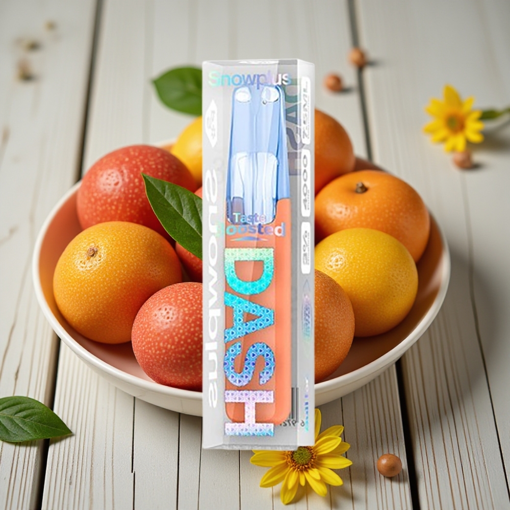 Snowplus Dash 4000 Puffs Tek Kullanımlık Cihaz Bull Ice - 75 ml 530 mAh Seramik Atomizer