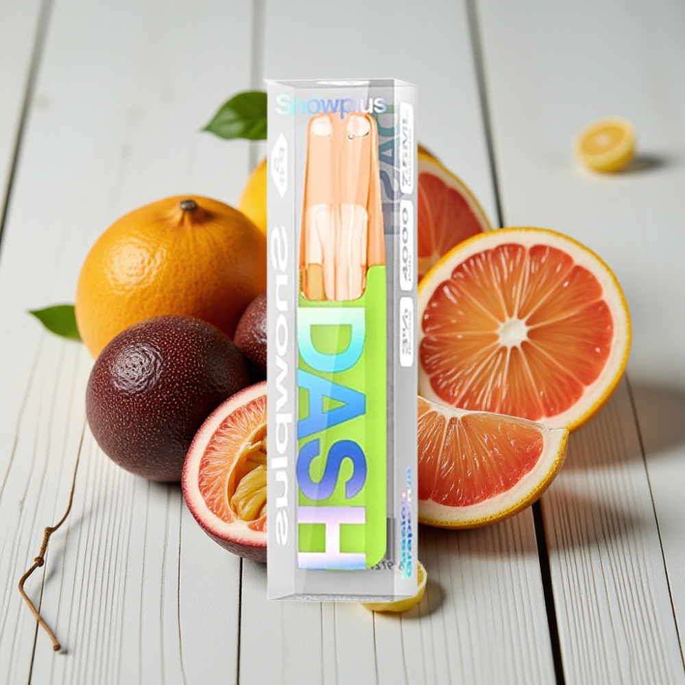 Snowplus Dash 4000 Puffs Tek Kullanımlık Cihaz Tutku Greyfurt - 75 ml 4000 Puff 530 mAh