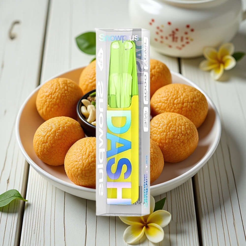 Snowplus Dash 4000 Puffs Tek Kullanımlık Cihaz Yasemin LongJing Çayı - 75 ml 530 mAh 4000 Puff