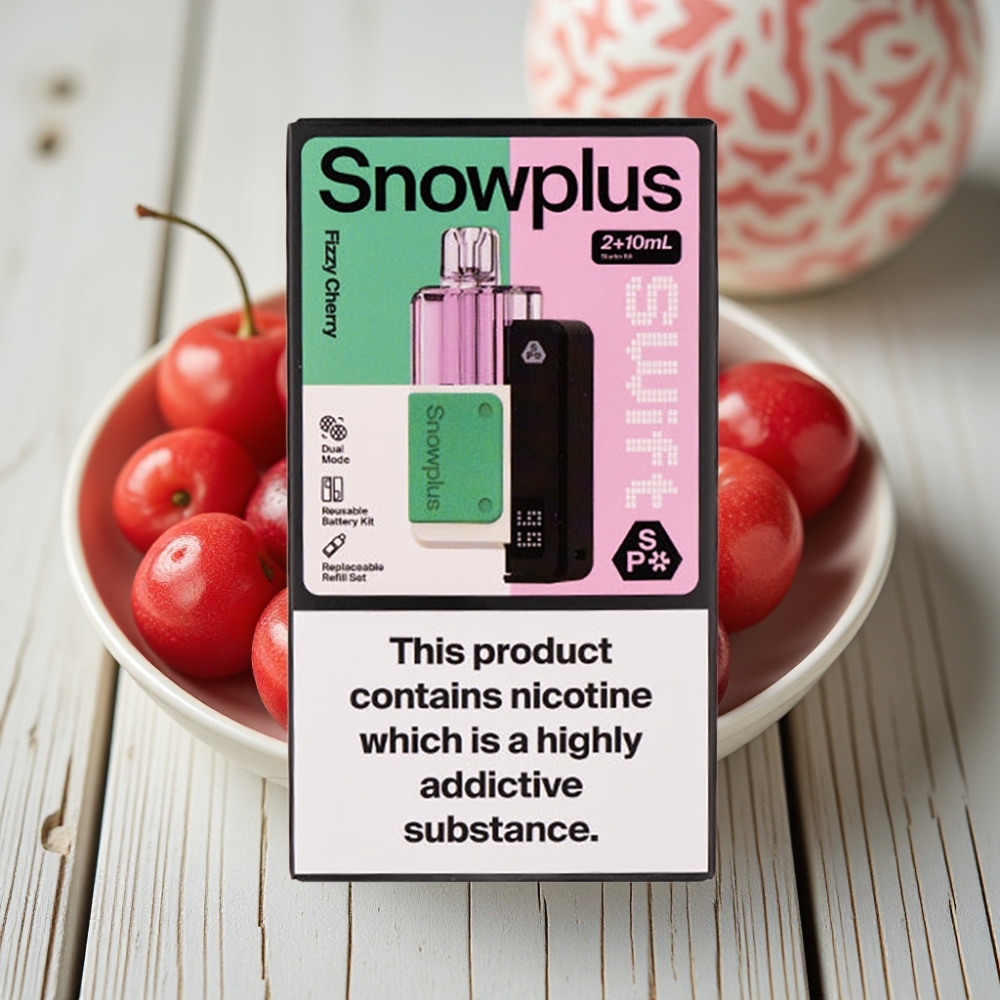 Snowplus Swift 5000 Puffs Prefilled Pod Kit Gazlı Kiraz - 1000mAh 2+10ml 2 Nikotin