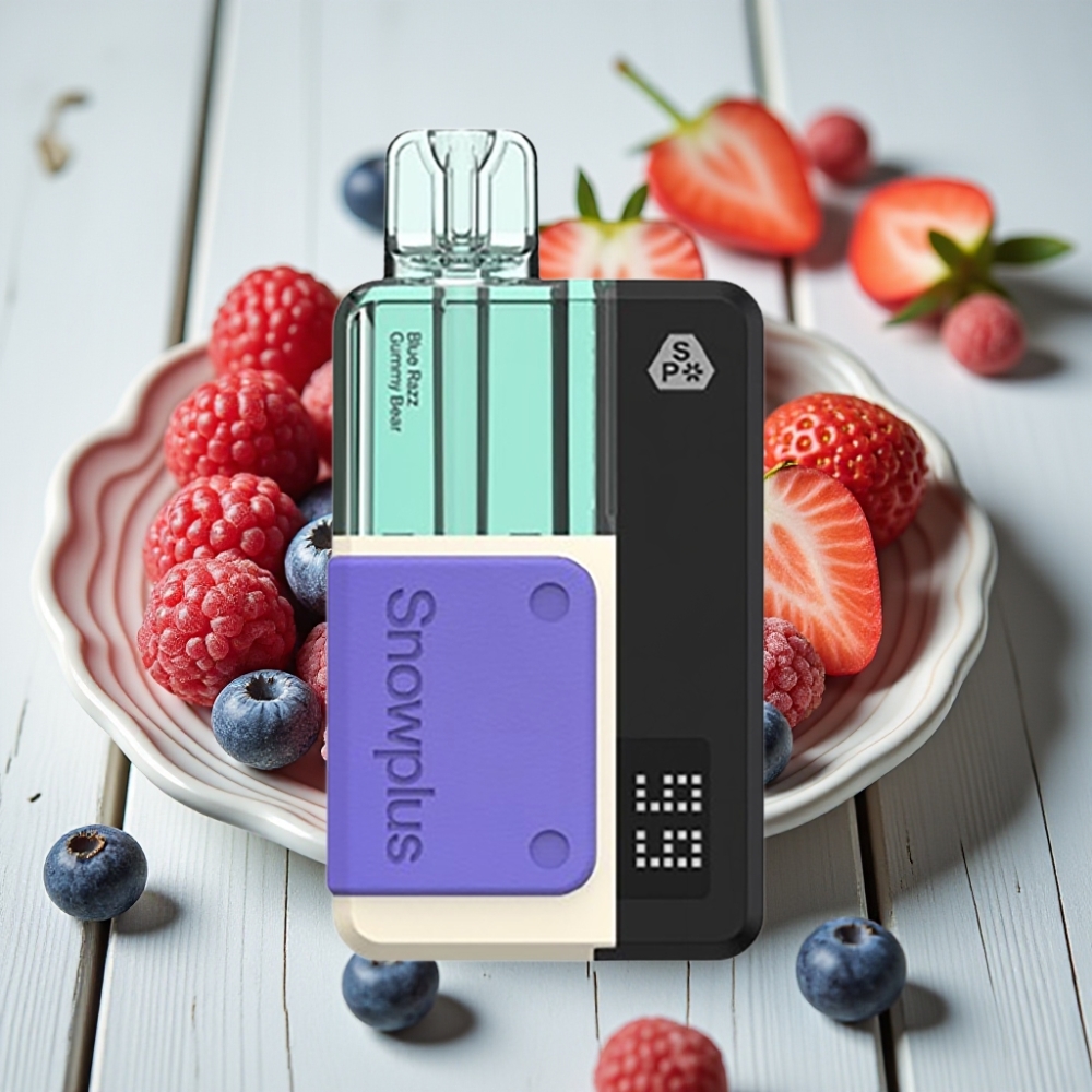 Snowplus Swift 5000 Puffs Prefilled Pod Kit Mavi Ahudulu Sakızlı Ayı - 1000 mAh 2+10 ml 2 Nikotin