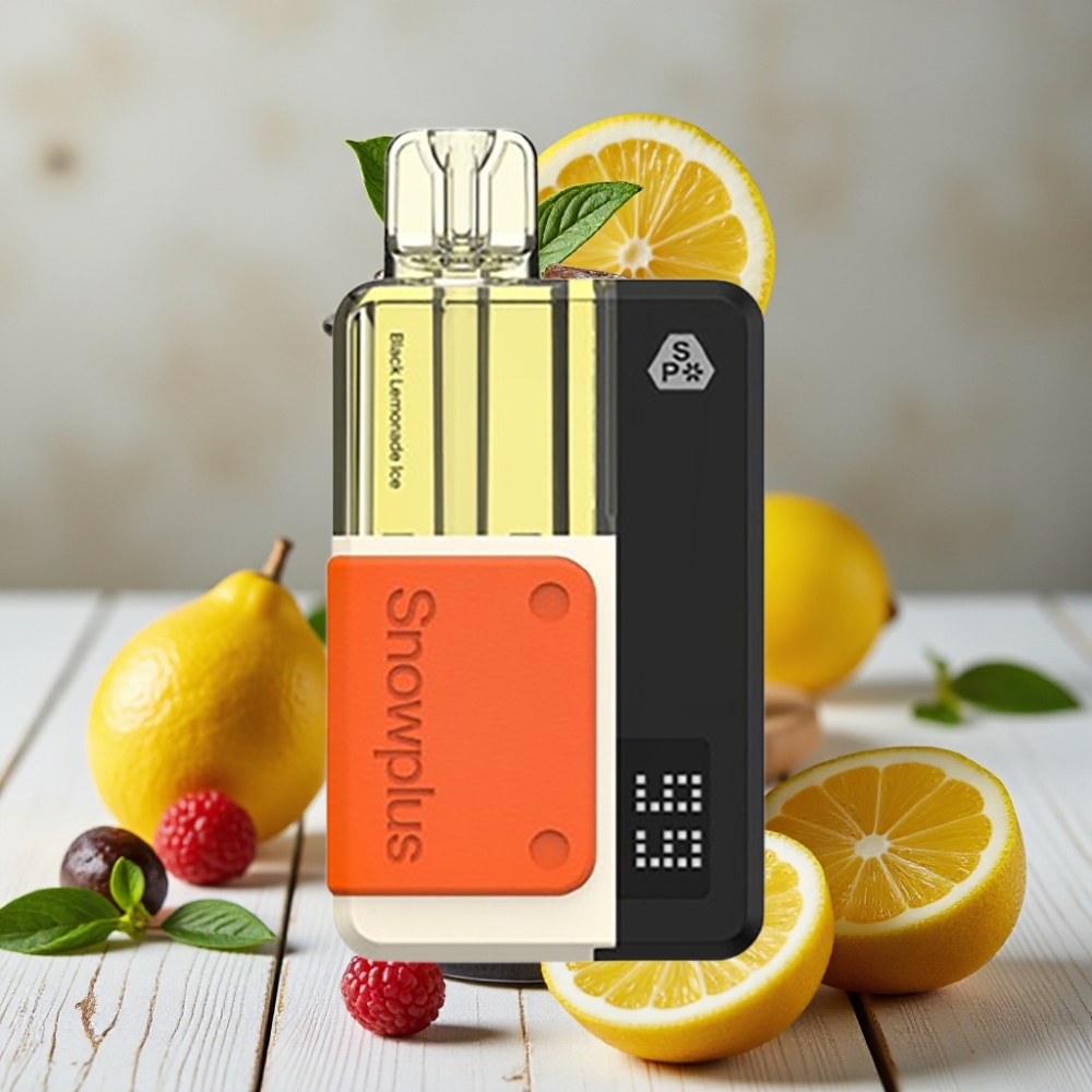 Snowplus Swift 5000 Puffs Prefilled Pod Kit Siyah Limonata Buz – 1000 mAh 2+10 ml 2 Nikotin