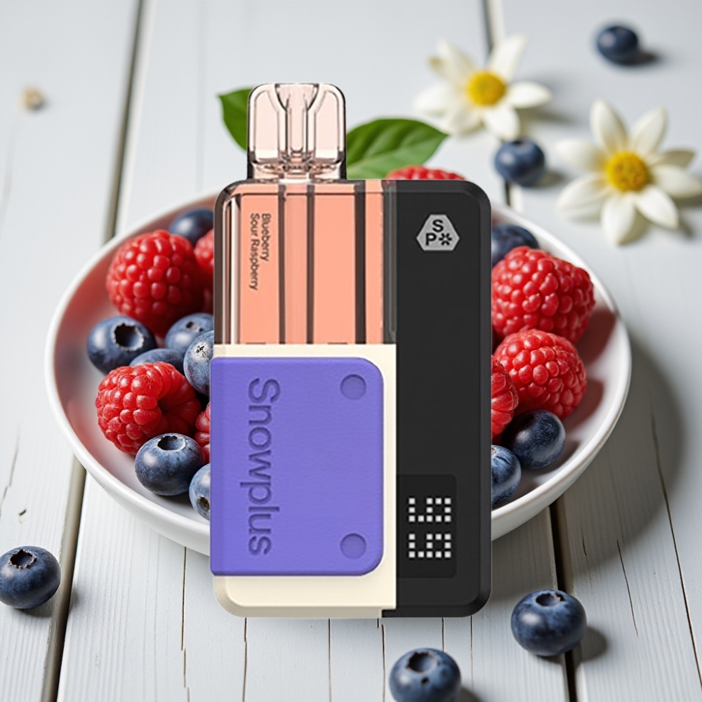 Snowplus Swift 5000 Puffs Prefilled Pod Kit Yaban Mersini Ekşi Ahududu 1000 mAh 2+10 ml