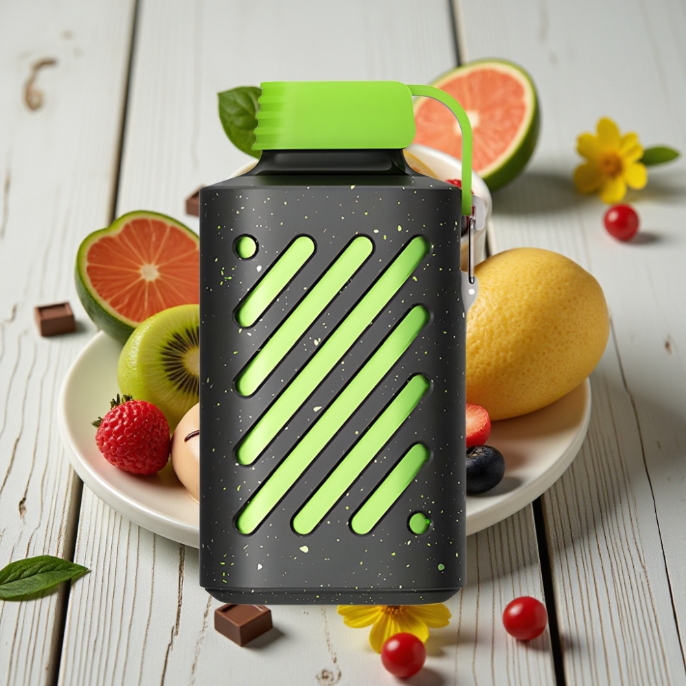 VOZOL GEAR 10000 Kullan-At Vape Matcha Çikolata Kreması – 10000 Puff 20ml 50mg/ml