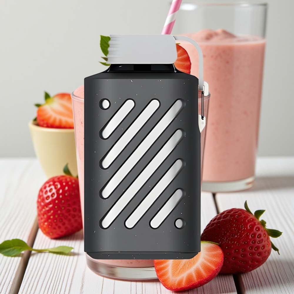 VOZOL GEAR 10000 Kullan-At Vape Çilekli Smoothie - 10000 Puff 20ml 50mg/ml