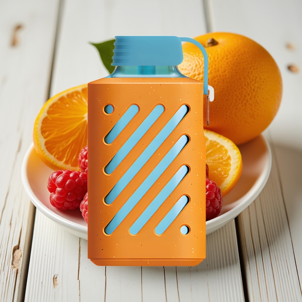 VOZOL GEAR 10000 Tek Kullanımlık Vape Ahududu Mandalina - 10000 Puff 20ml 50mg/ml