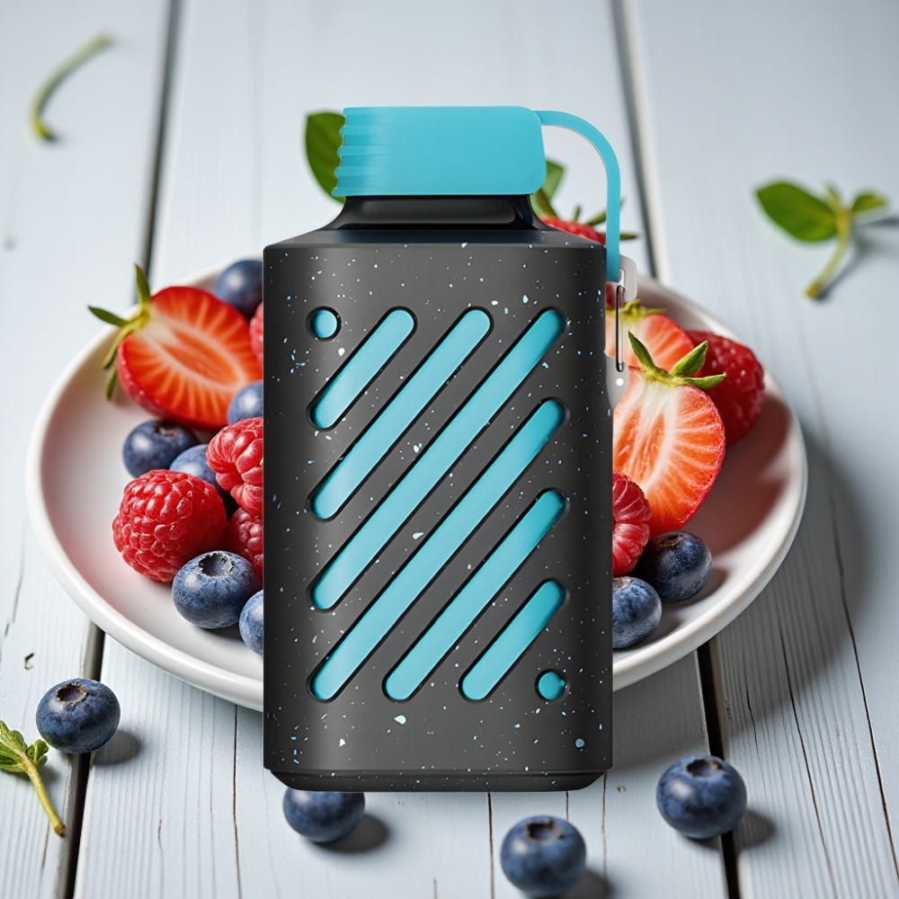 VOZOL GEAR 10000 Tek Kullanımlık Vape Mavi Ahududu Buz - 10000 Puf 20ml 50mg/ml