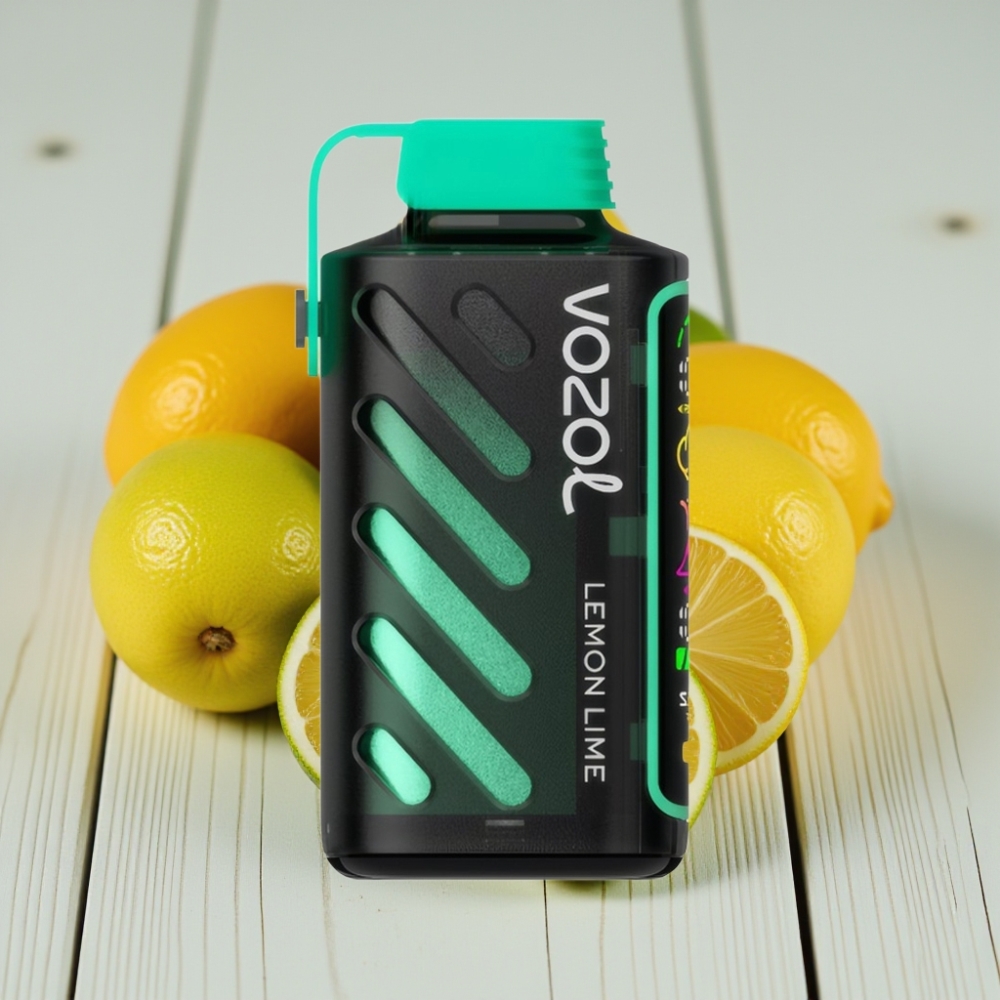 VOZOL Gear Power 20000 Puffs Limon Lima 20mL 5 Nikotin Dual Mesh Coil