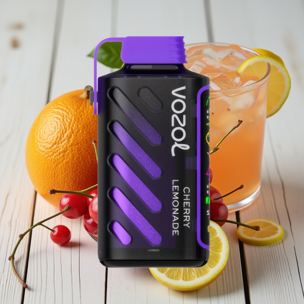 VOZOL Gear Power 20000 Puffs Vişne Limonata - 20mL 5 Nikotin Dual Mesh Coil