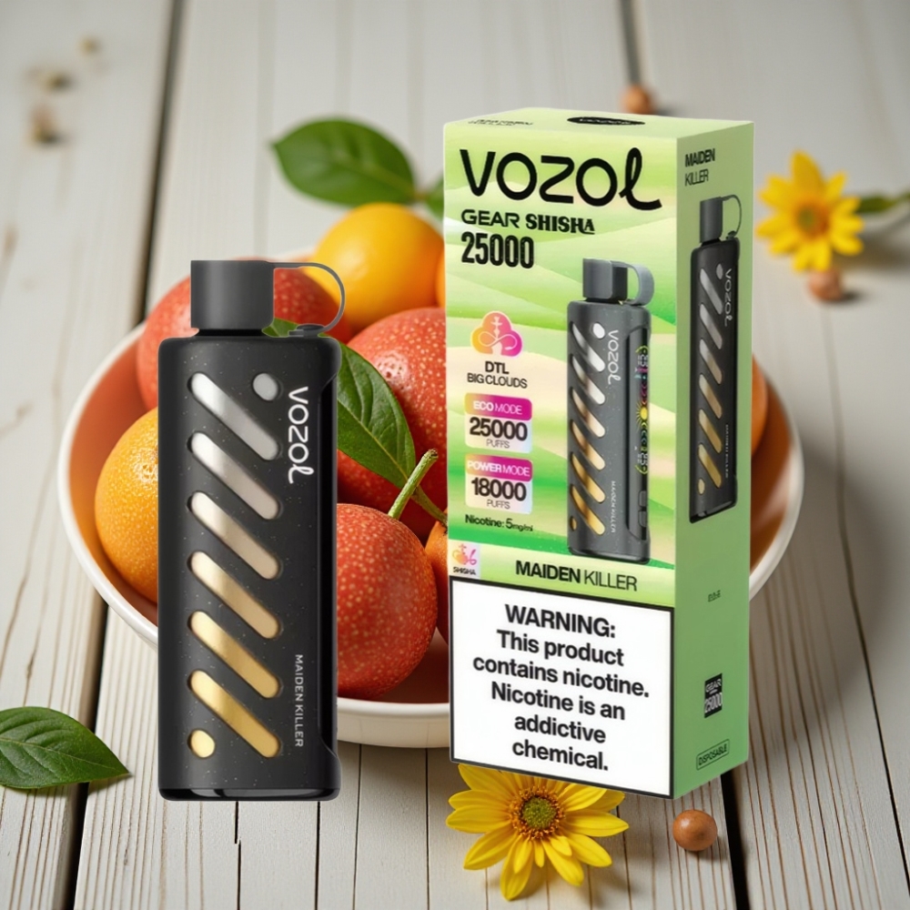 VOZOL Gear Shisha 25000 Puffs Maiden Killer (5mg/ml Nikotin 1000mAh 30 Lezzet)
