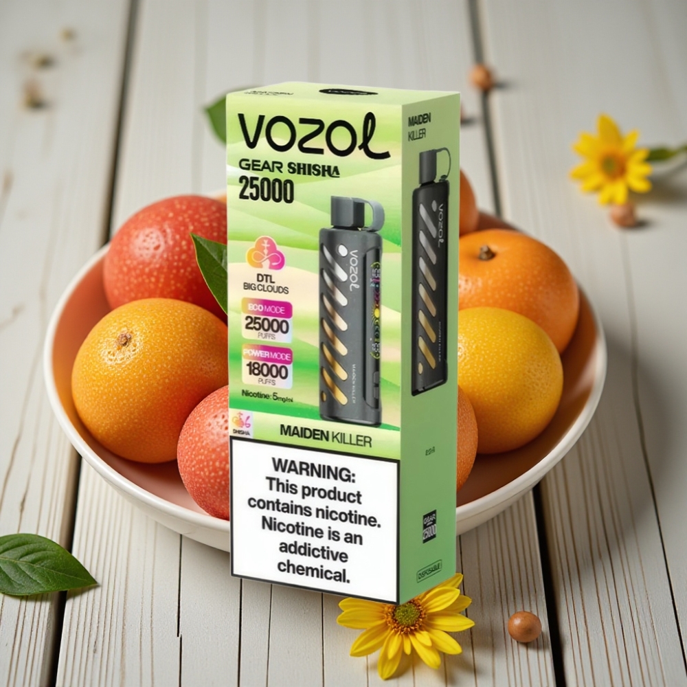 VOZOL Gear Shisha 25000 Puffs Maiden Killer (5mg/ml Nikotin 1000mAh 30 Lezzet)