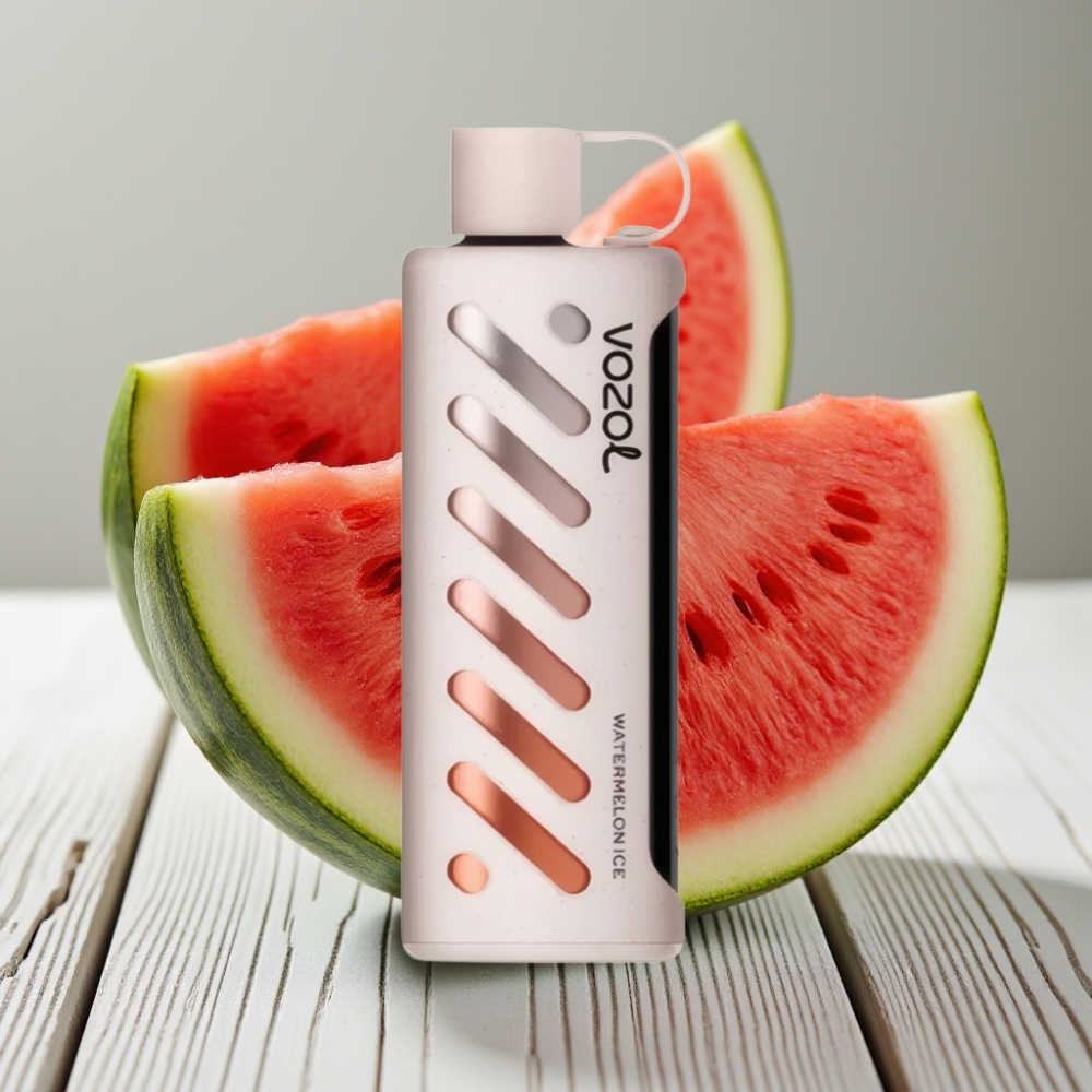 VOZOL Gear Shisha 25000 Puffs Tek Kullanımlık Vape Karpuz Buz - 1000mAh 5mg/ml Dual Mesh