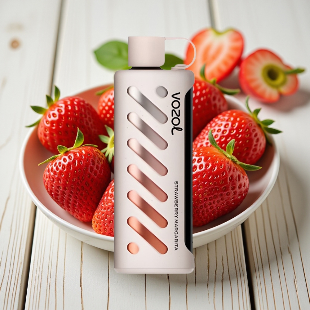 VOZOL Gear Shisha 25000 Puffs Çilek Margarita Aromalı - 1000mAh 5mg/ml Dual Mesh
