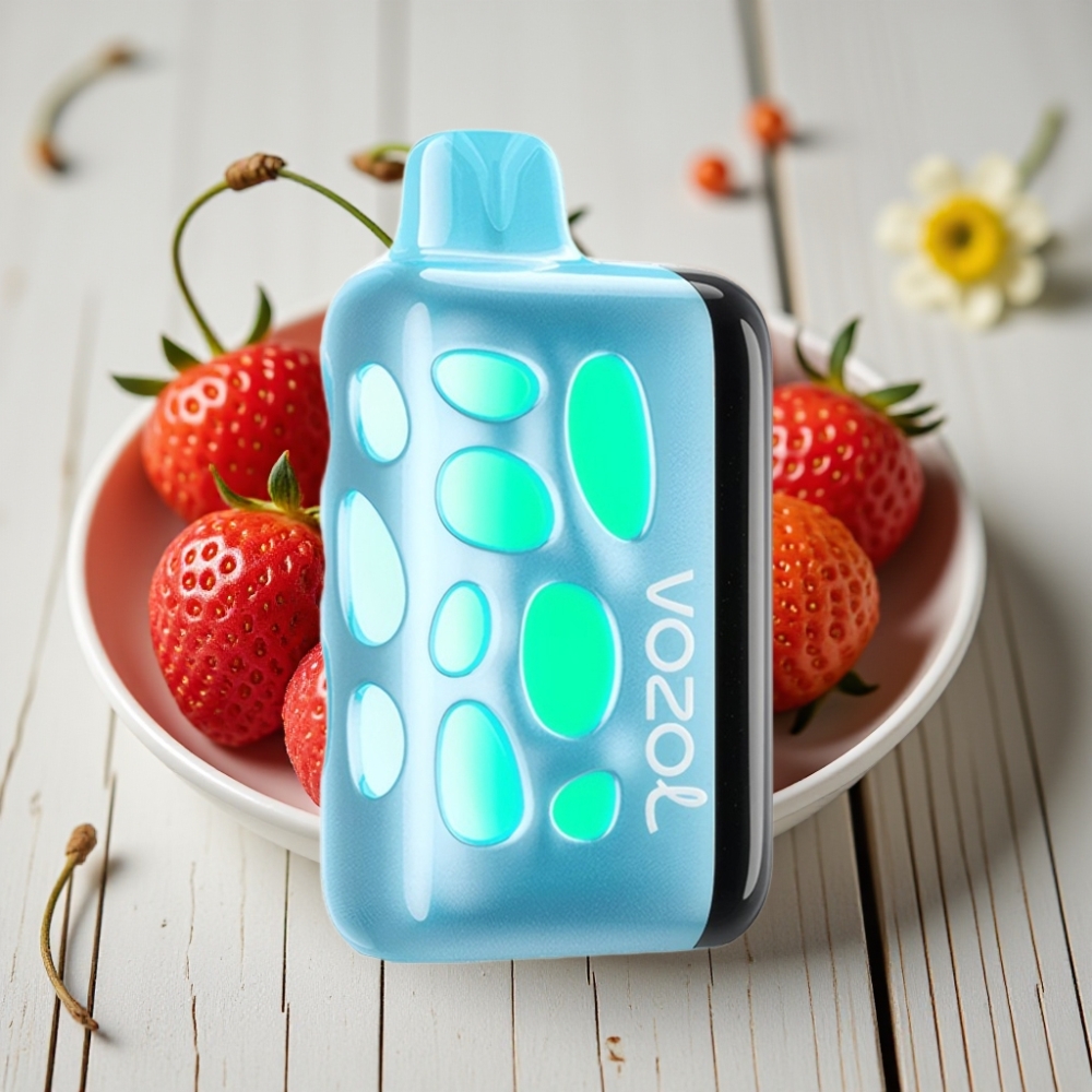 VOZOL RAVE 40000 Kullan-At Vape Vişne Çilek Aromalı 1000mAh 20/50mg/ml