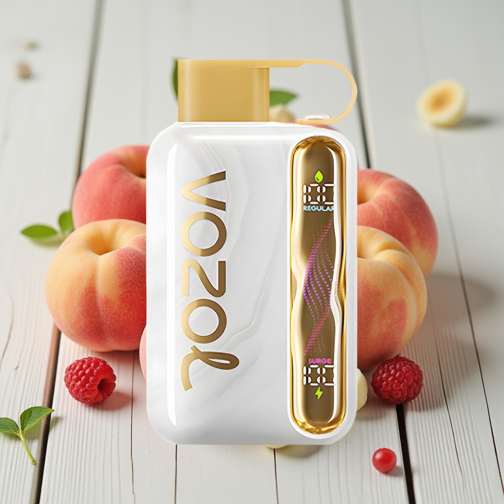 VOZOL STAR 40000 Beyaz Şeftali Ahududu - 1000mAh 40000 Puf Type-C