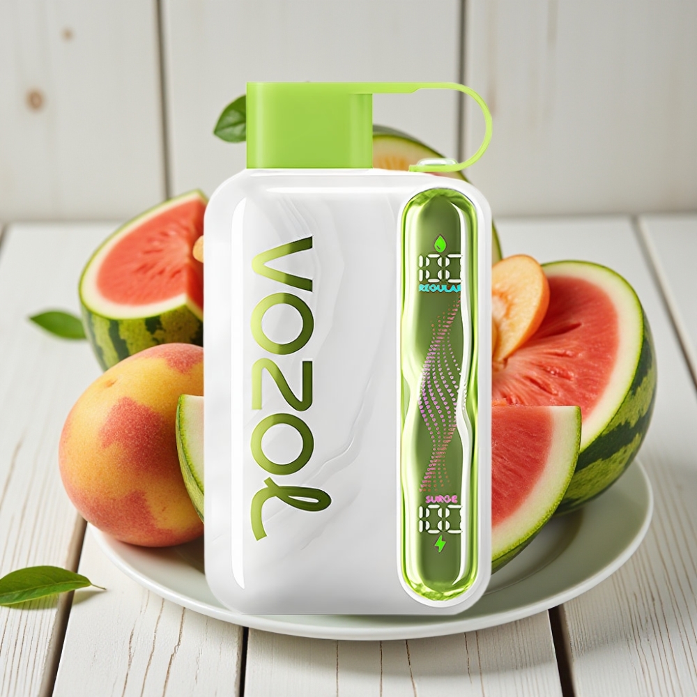 VOZOL STAR 40000 Tek Kullanımlık Vape Karpuz Ekşi Şeftali - 40000 Puff 1000mAh Type-C