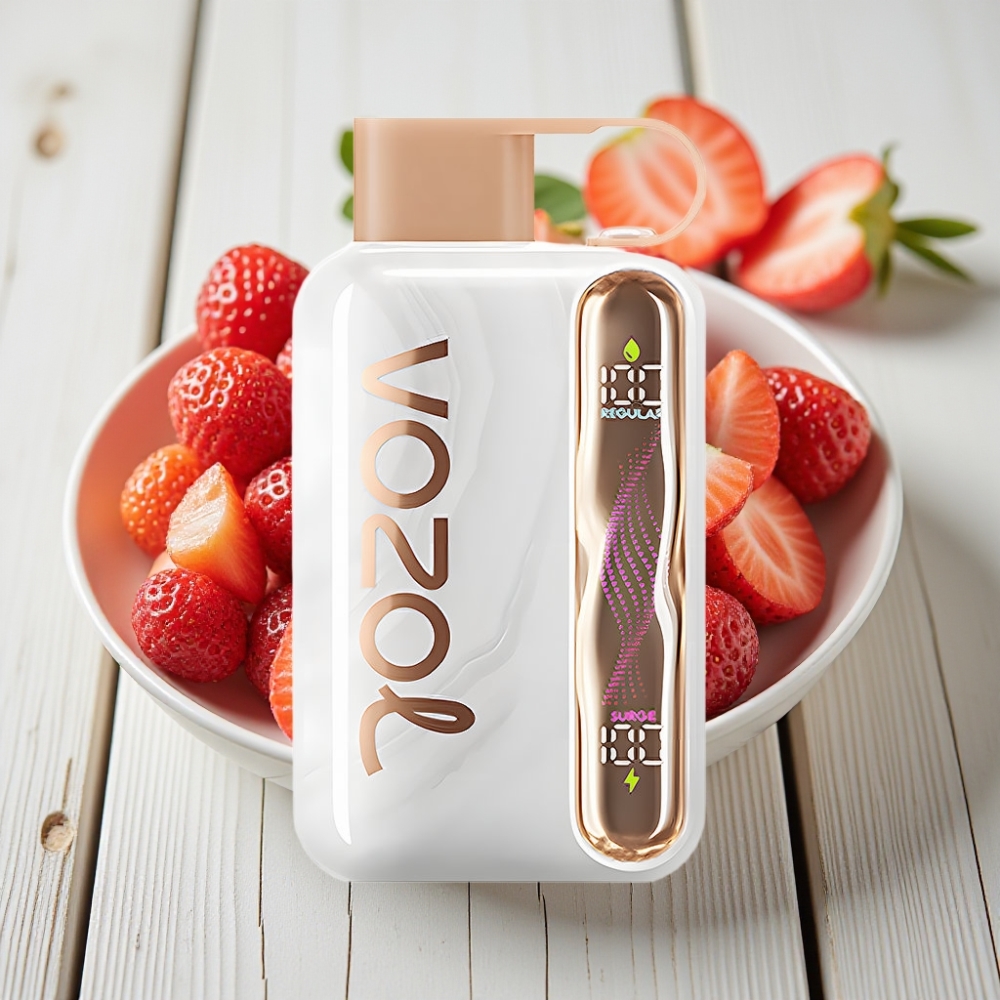 VOZOL STAR 40000 Çilek Buz Tek Kullanımlık Vape - 1000mAh 20/50mg/ml Type-C