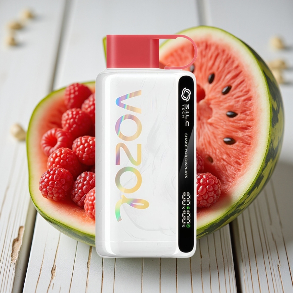 VOZOL STAR 9000/12000 Tek Kullanımlık Vape Ahududu Karpuz 650mAh 9000/12000 Puff SiLC TECH