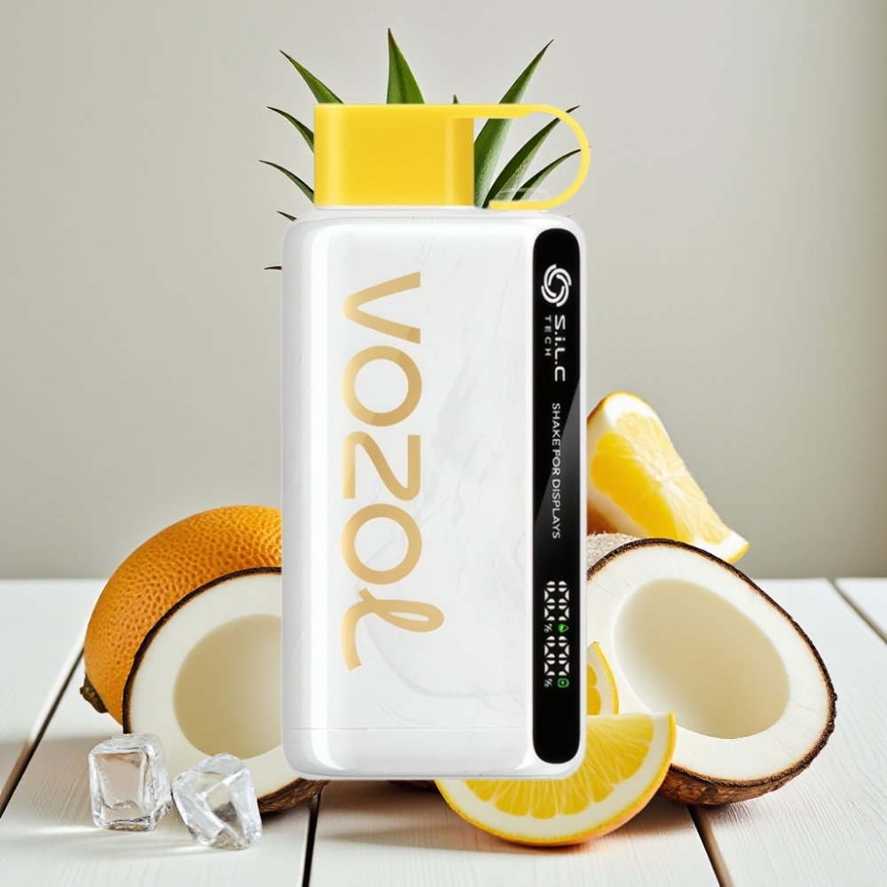 VOZOL STAR 9000/12000 Tek Kullanımlık Vape Ananas Hindistan Cevizi Buz 650mAh 9000/12000 Puff