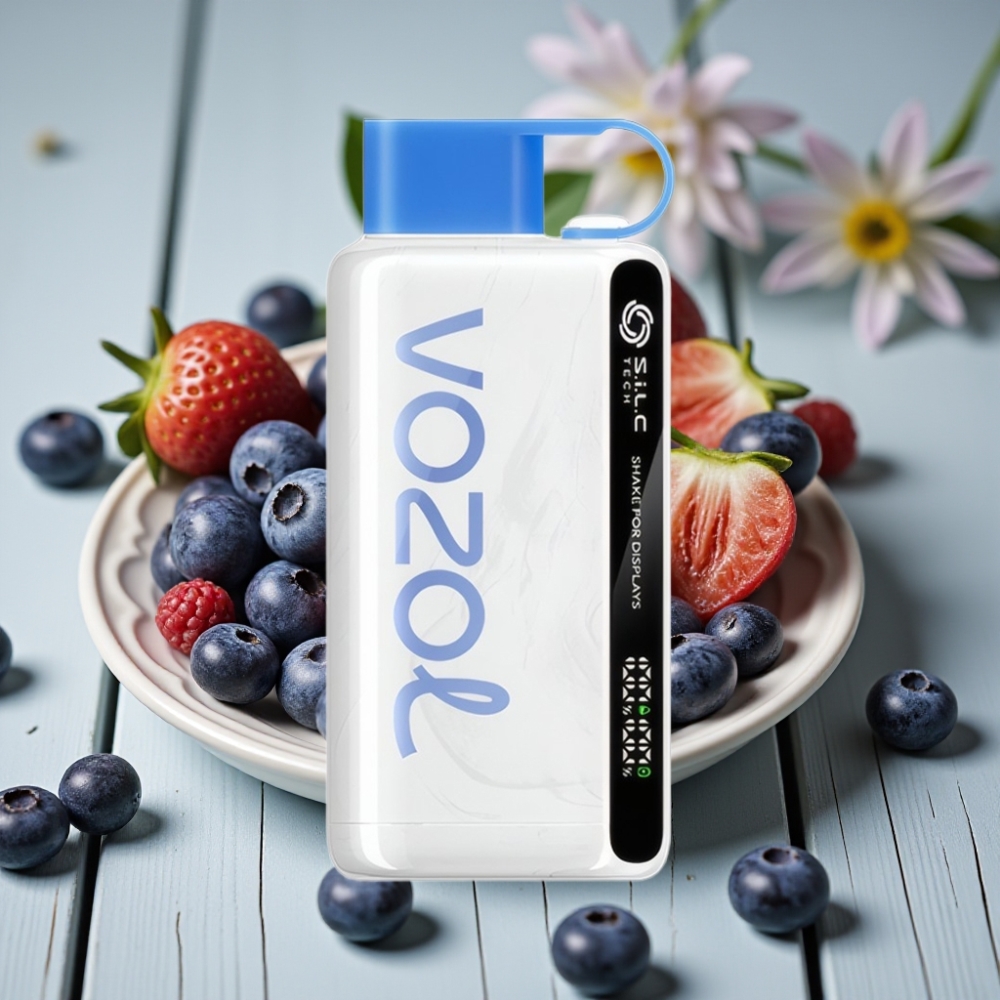 VOZOL STAR 9000/12000 Tek Kullanımlık Vape Mavi Yemiş Fırtınası - 650mAh 9000/12000 Puffs SiLC TECH