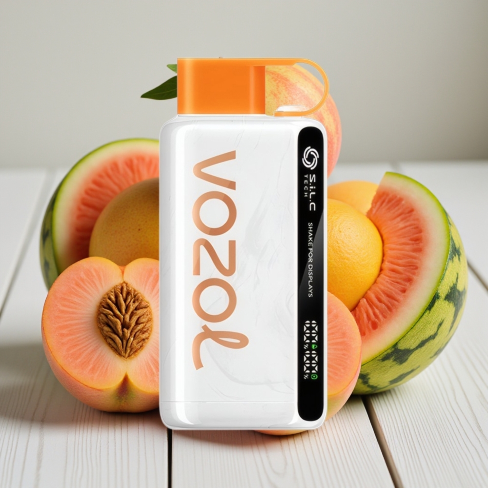 VOZOL STAR 9000/12000 Tek Kullanımlık Vape Şeftali Mango Karpuz 650mAh 9000/12000 Puff