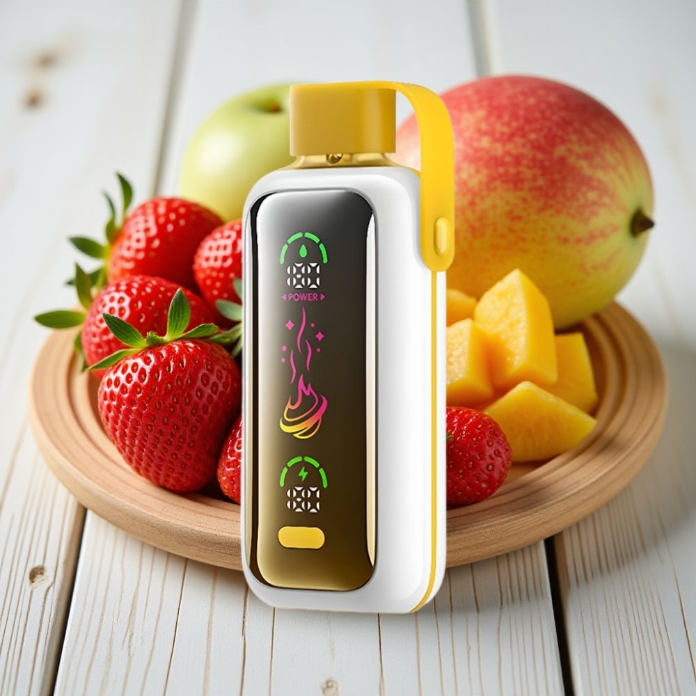 VOZOL Star 20000 Puffs Çilek Mango 650mAh 20mg/ml 22 HD Ekran