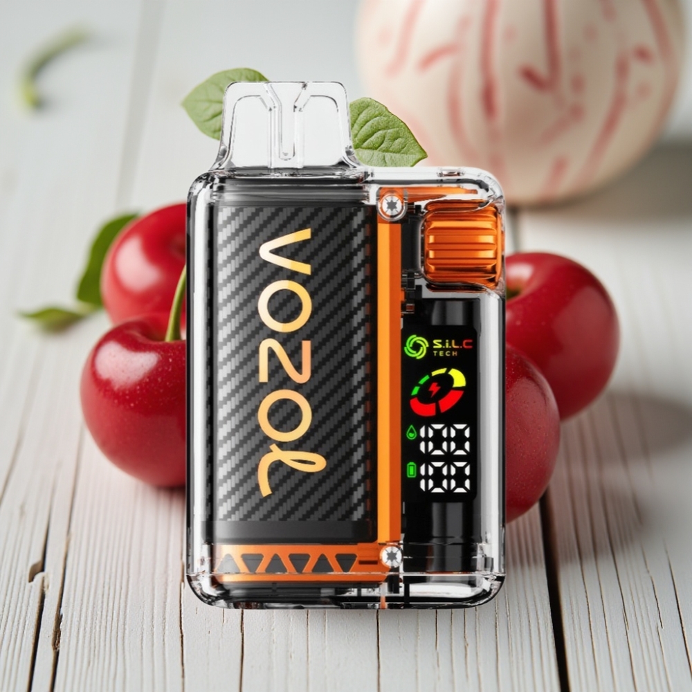 VOZOL Vista 20000 Puffs Şarj Edilebilir Cherry Cola Aromalı – 650mAh 2 Nikotin OLED Ekran