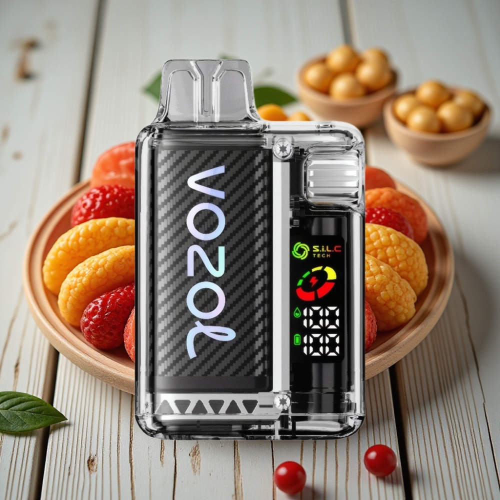 VOZOL Vista 20000 Puffs Şarj Edilebilir LavaAteş – 650mAh 2 Nikotin OLED Ekran