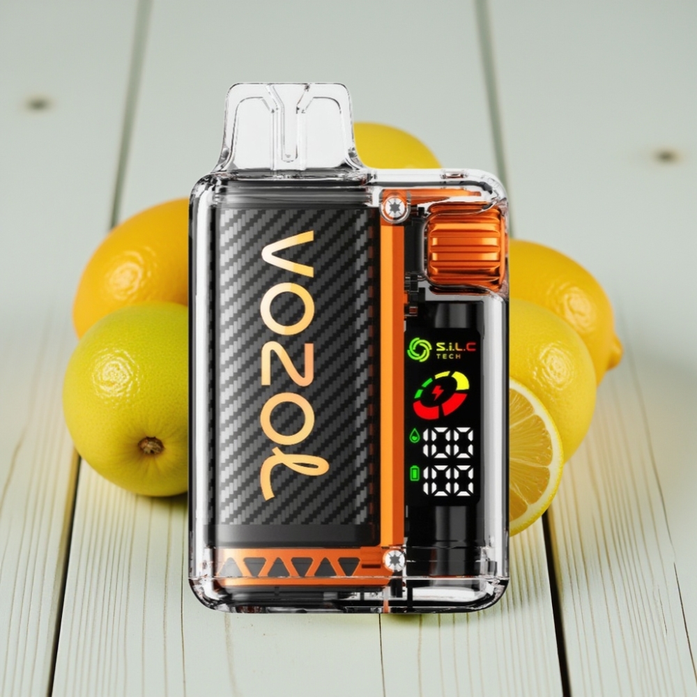 VOZOL Vista 20000 Puffs Şarj Edilebilir Limon Lime 650mAh 2 Nikotin OLED Ekran