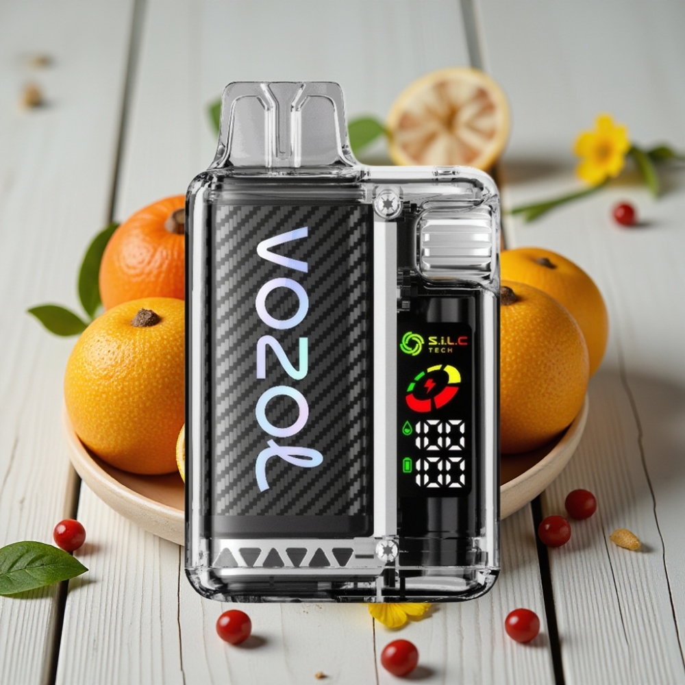 VOZOL Vista 20000 Puffs Şarj Edilebilir Vanikrem Tütün – 650mAh 2 Nikotin OLED Ekran