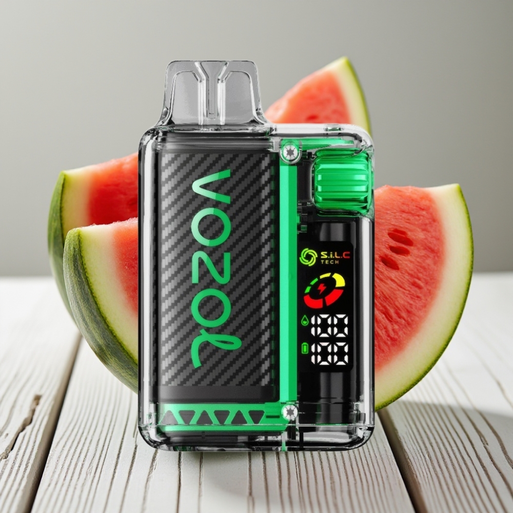 VOZOL Vista 20000 Puffs Şarj Edilebilir Şeftali Buz - 650mAh 2 Nikotin OLED Ekran