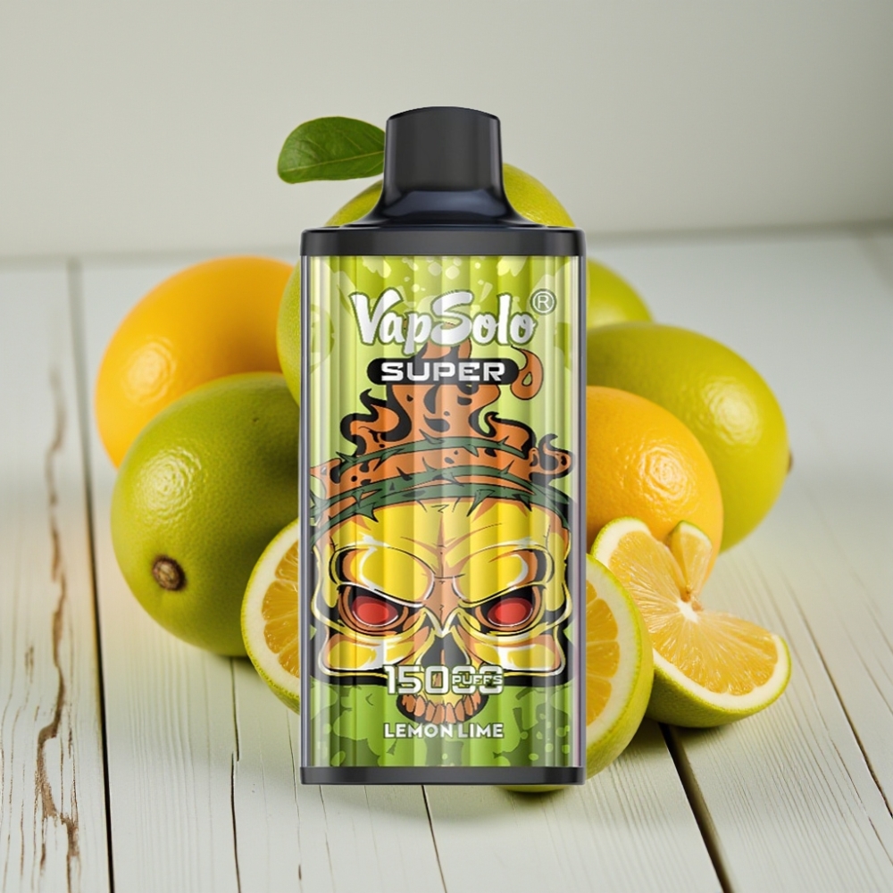 Vapsolo Super 15000 Puffs Lima Limon 40ml 850mAh Type-C