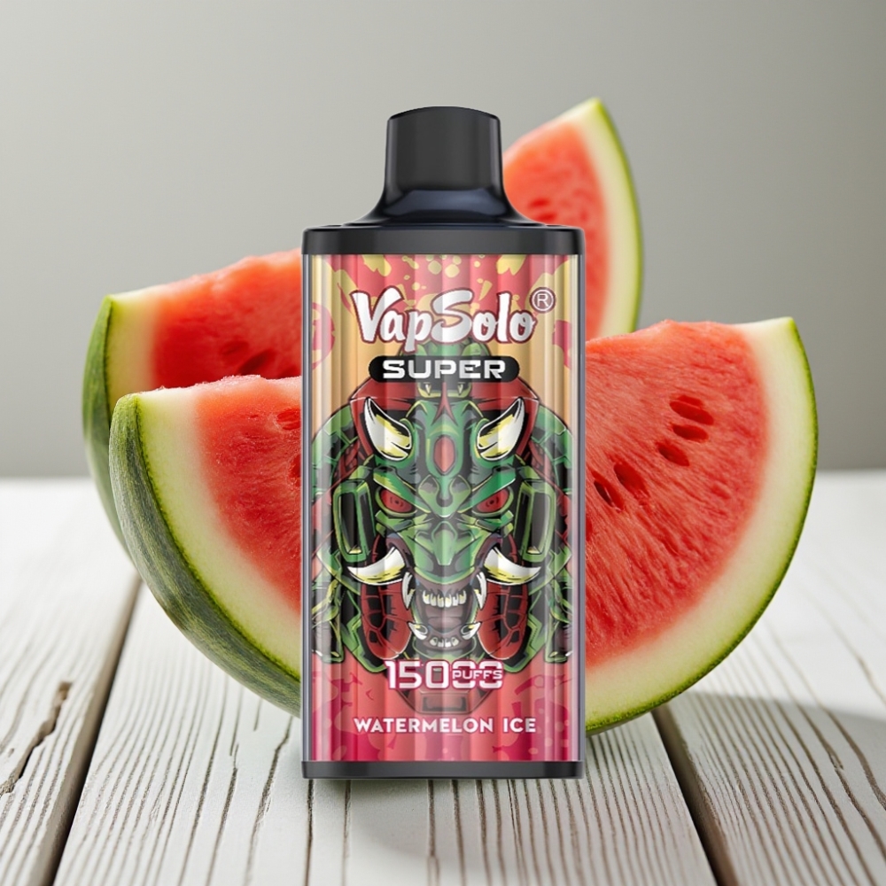 Vapsolo Super 15000 Puffs Çilek Buz 40ml 850mah Type-C