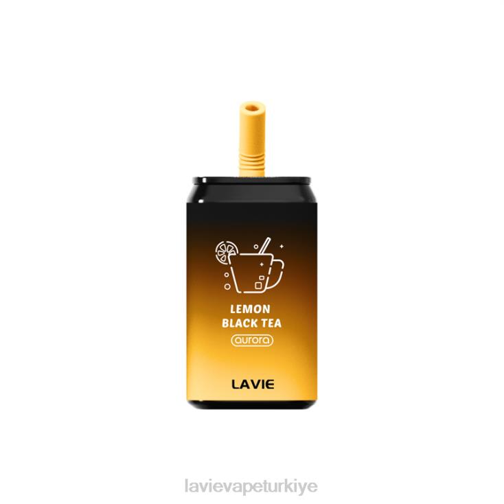 Lavie Puffs 848HZ150 LAVIE Aurora 11000 nefes limonlu siyah çay